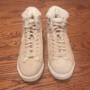 Fuzzy Retro Nike Blazers